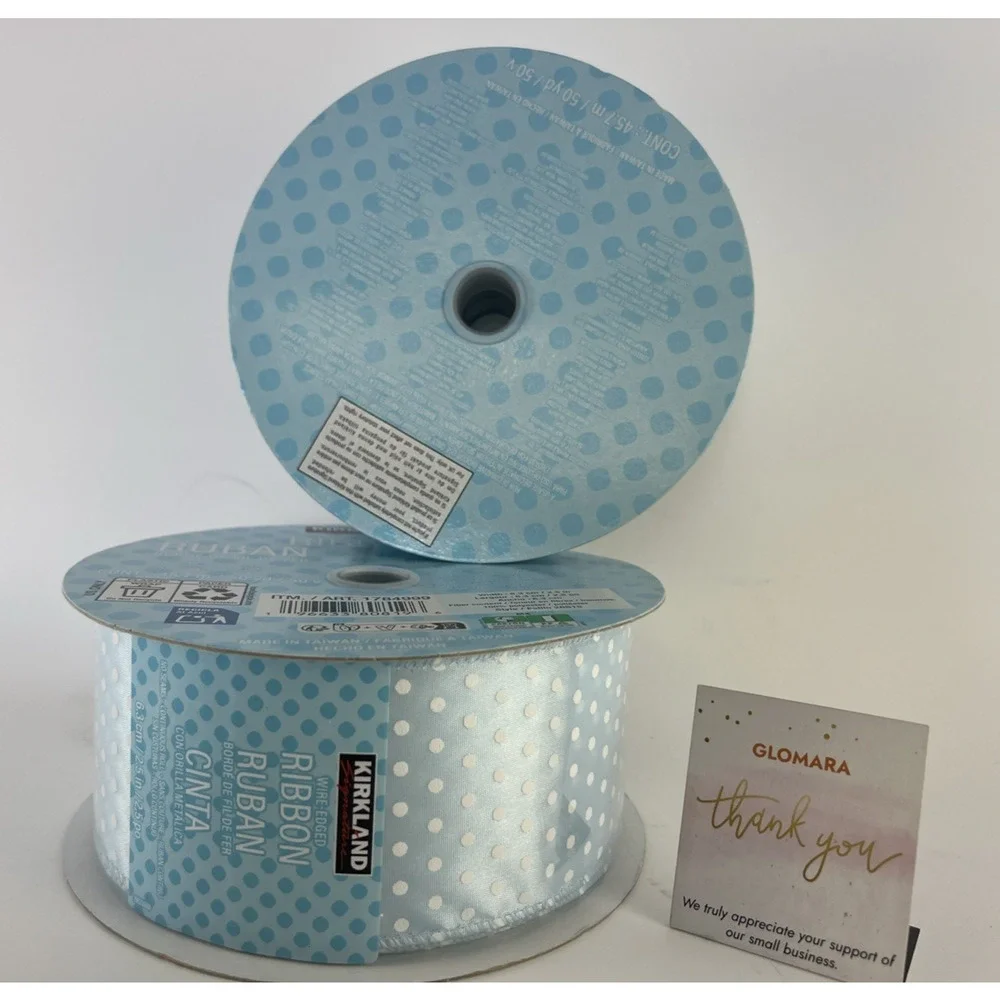 Kirkland Wire-Edged Seamless Ribbon 2.5